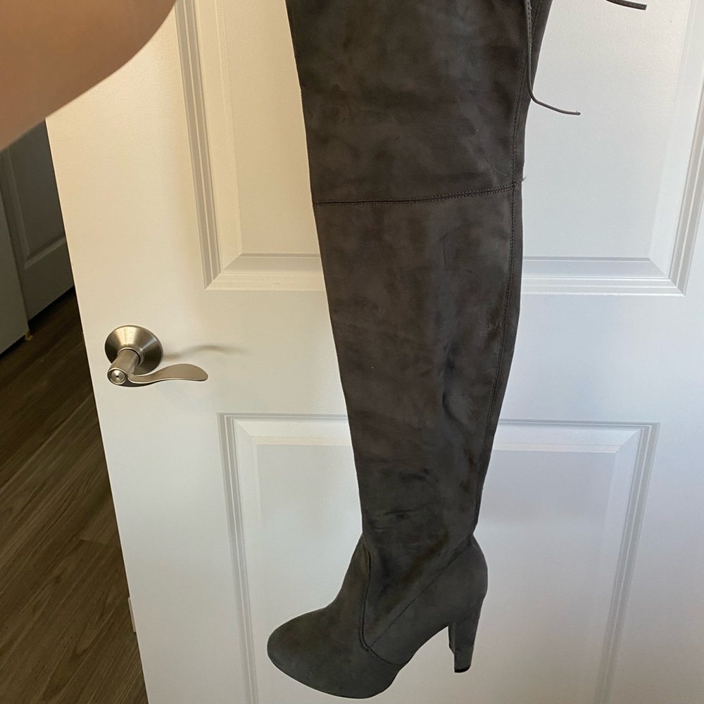 Charlotte Russe Suede Thigh High Boots